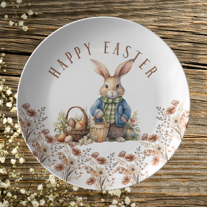 Easter Rustic Plate Spring Table Settings Easter Party