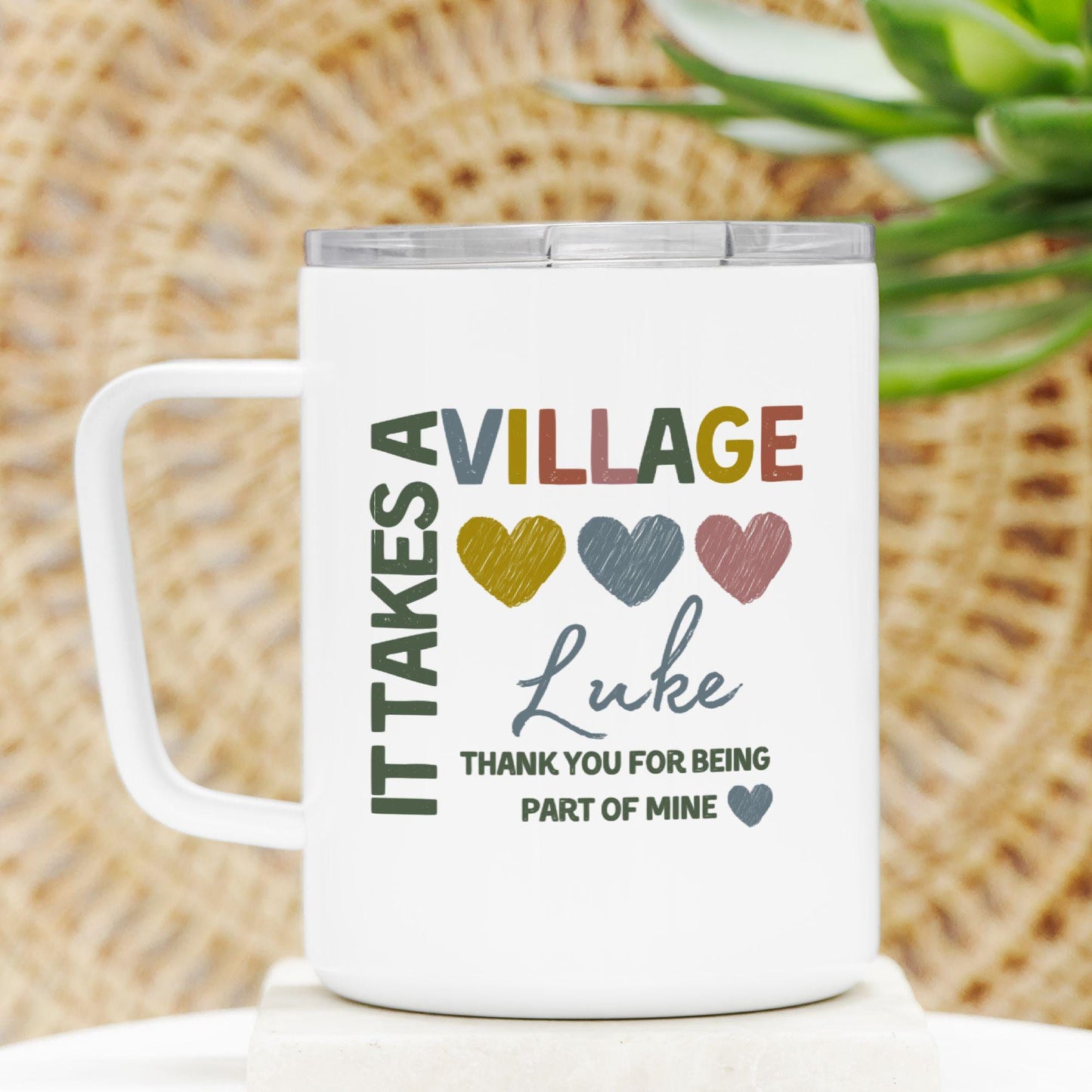 Thank you gift It takes a Village- Daycare and Teachers Appreciation