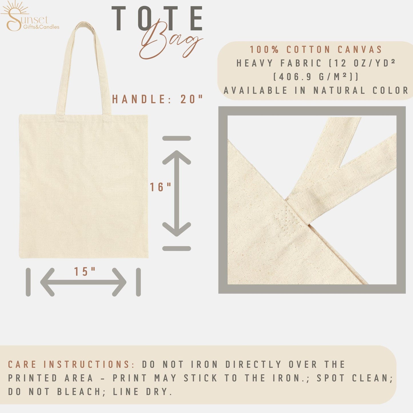 Fall Vibes Tote Bag - Farmers Market Tote and Thanksgiving favors
