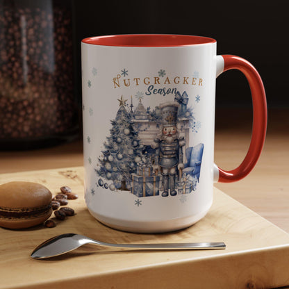 Nutcracker Christmas Ballet Mug for Hot Chocolate Holiday Gift