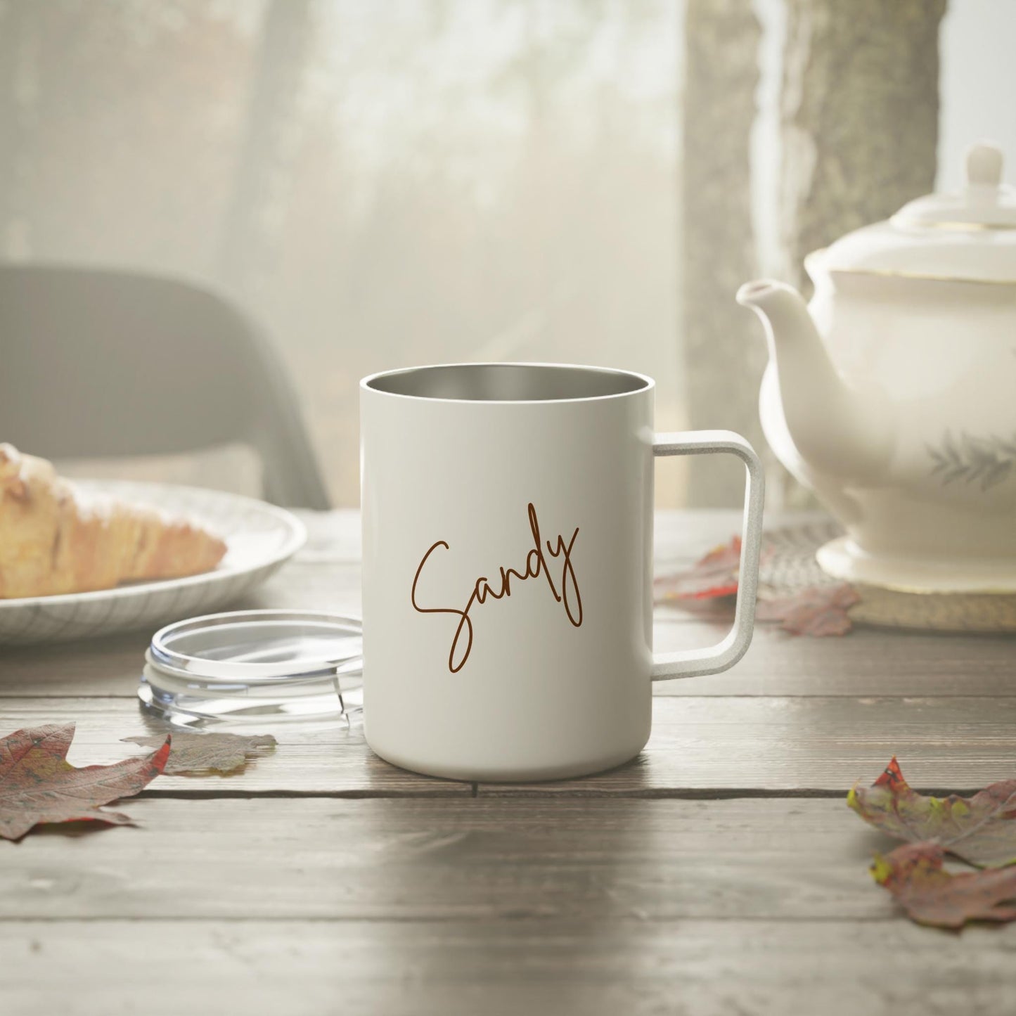 Thanksgiving Gnomes themed Mug with Custom Name