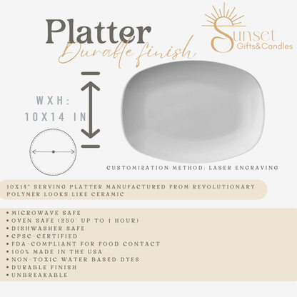 Easter Rabbit Gift Plate Table Settings Decor Bunny Favors - Hostess Gift idea