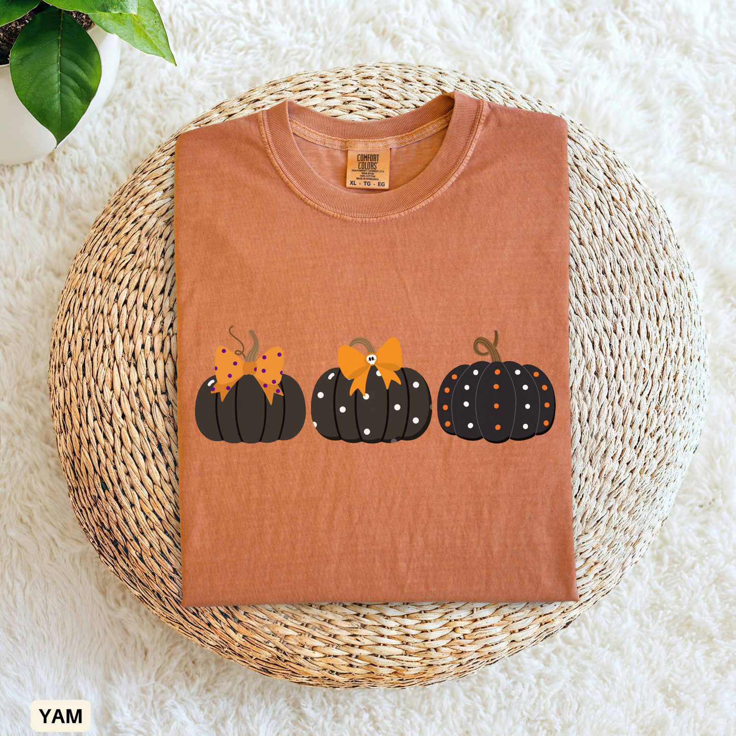 Pumpkin Halloween Shirt - Fall Vibes Tee - Spooky Season Outfit