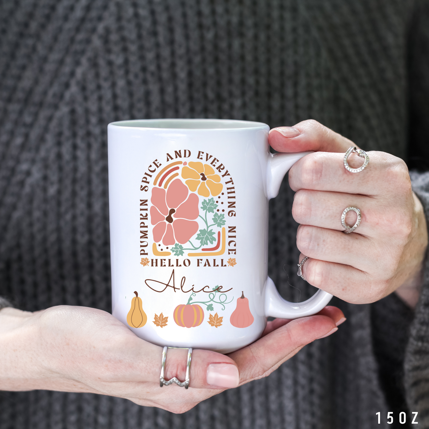 Pumpkin Spice Fall Coffee Mug - Thanksgiving Appreciation Favors