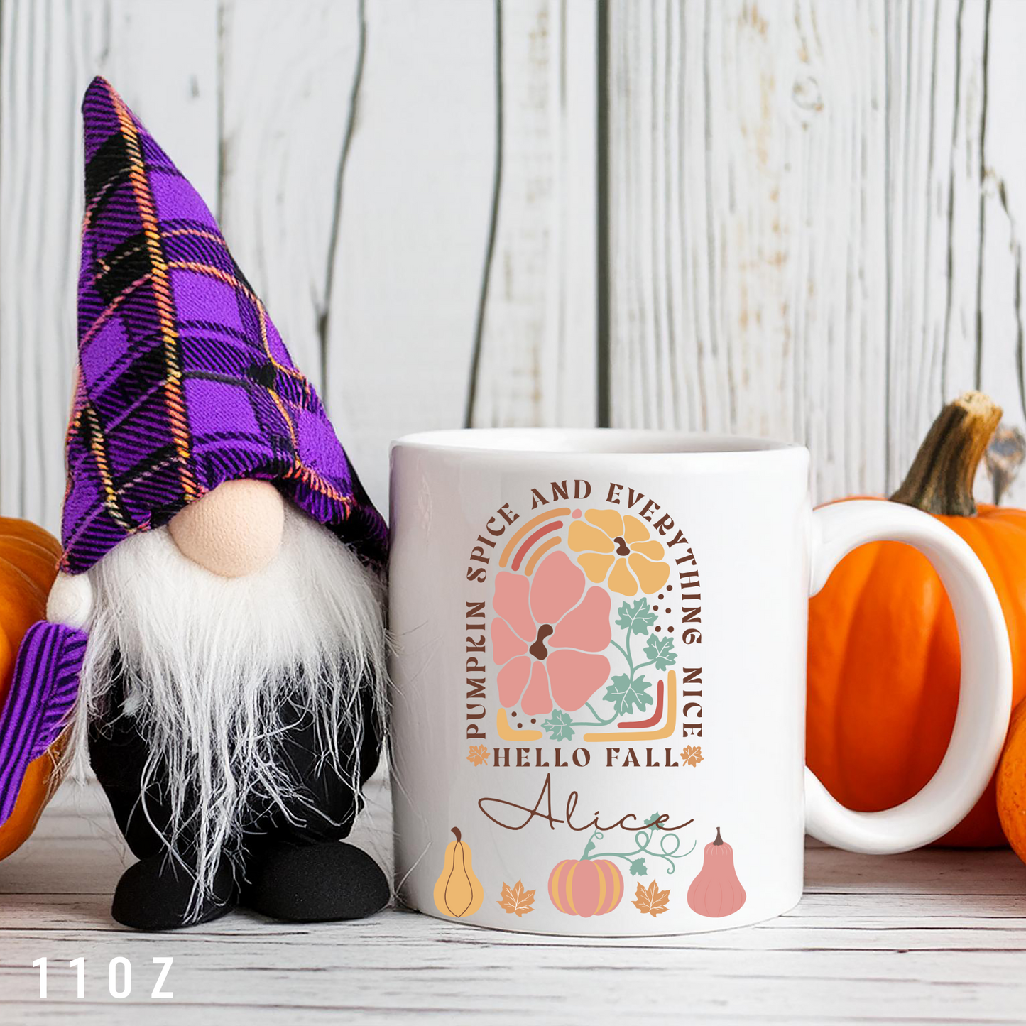 Pumpkin Spice Fall Coffee Mug - Thanksgiving Appreciation Favors
