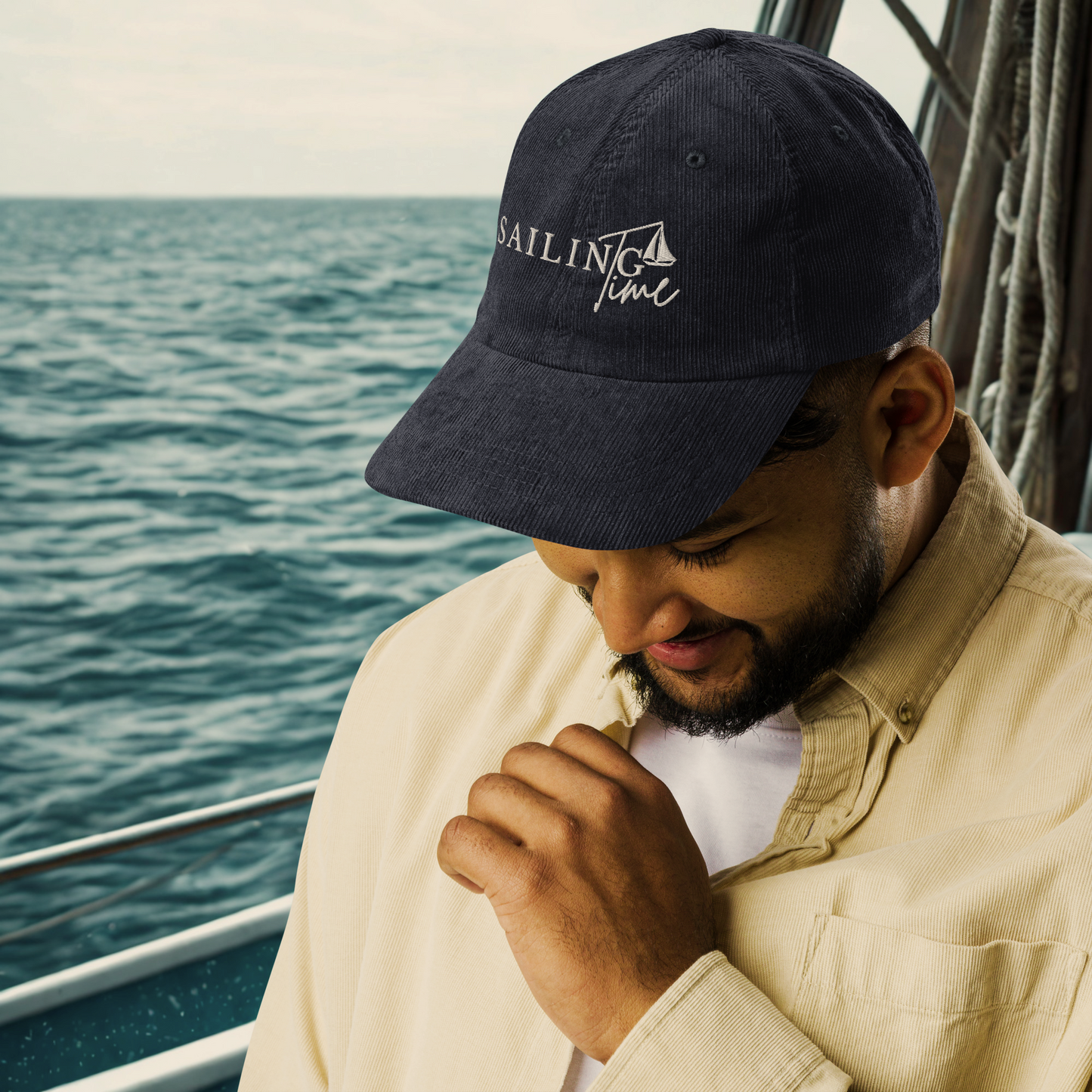 Sailing Gift Vintage Cap for Captain Boat Owner Thank you Gift Fishing