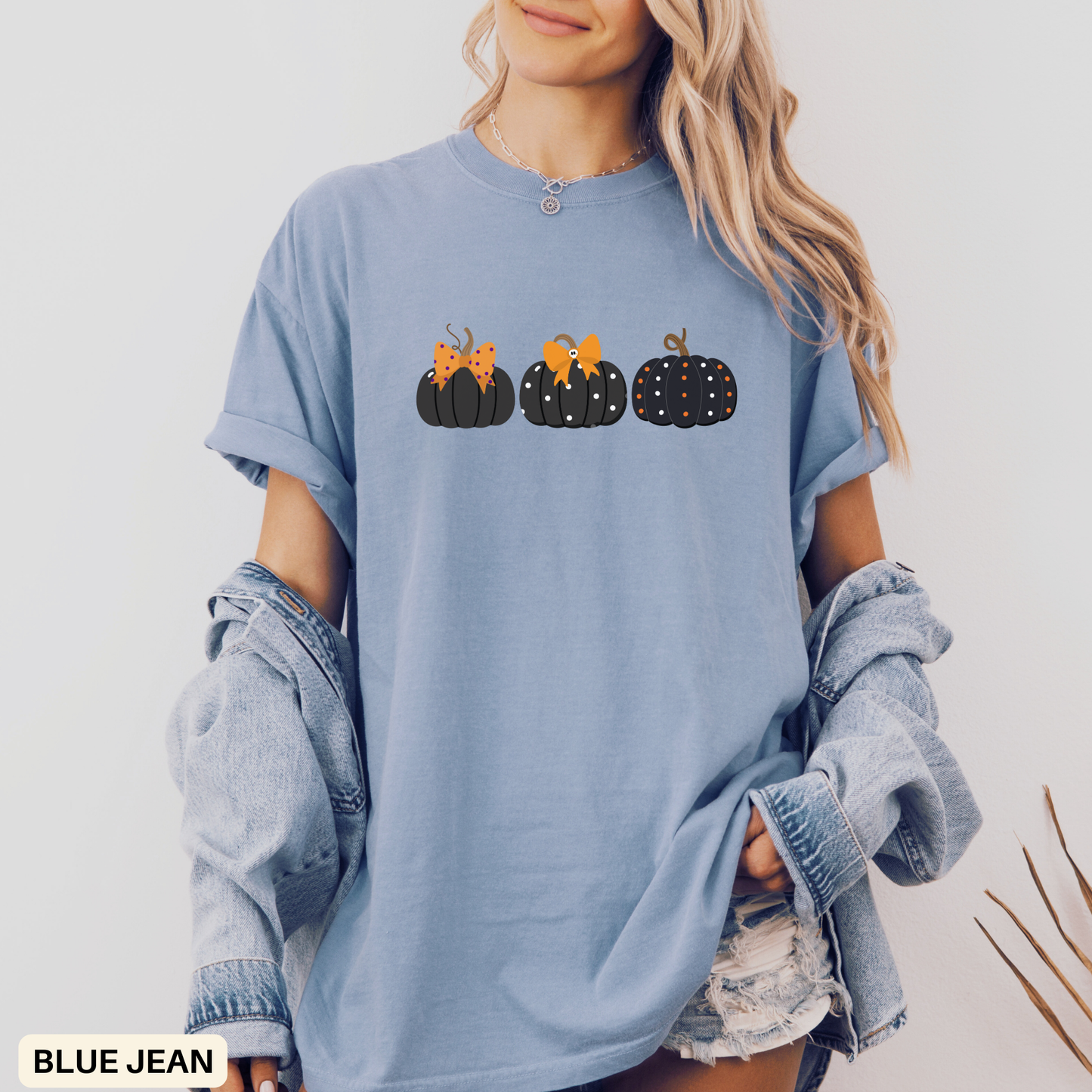 Pumpkin Halloween Shirt - Fall Vibes Tee - Spooky Season Outfit